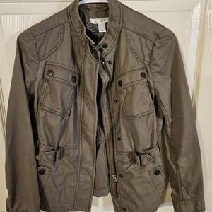 LOFT Men's Military Field Jacket in Olive
